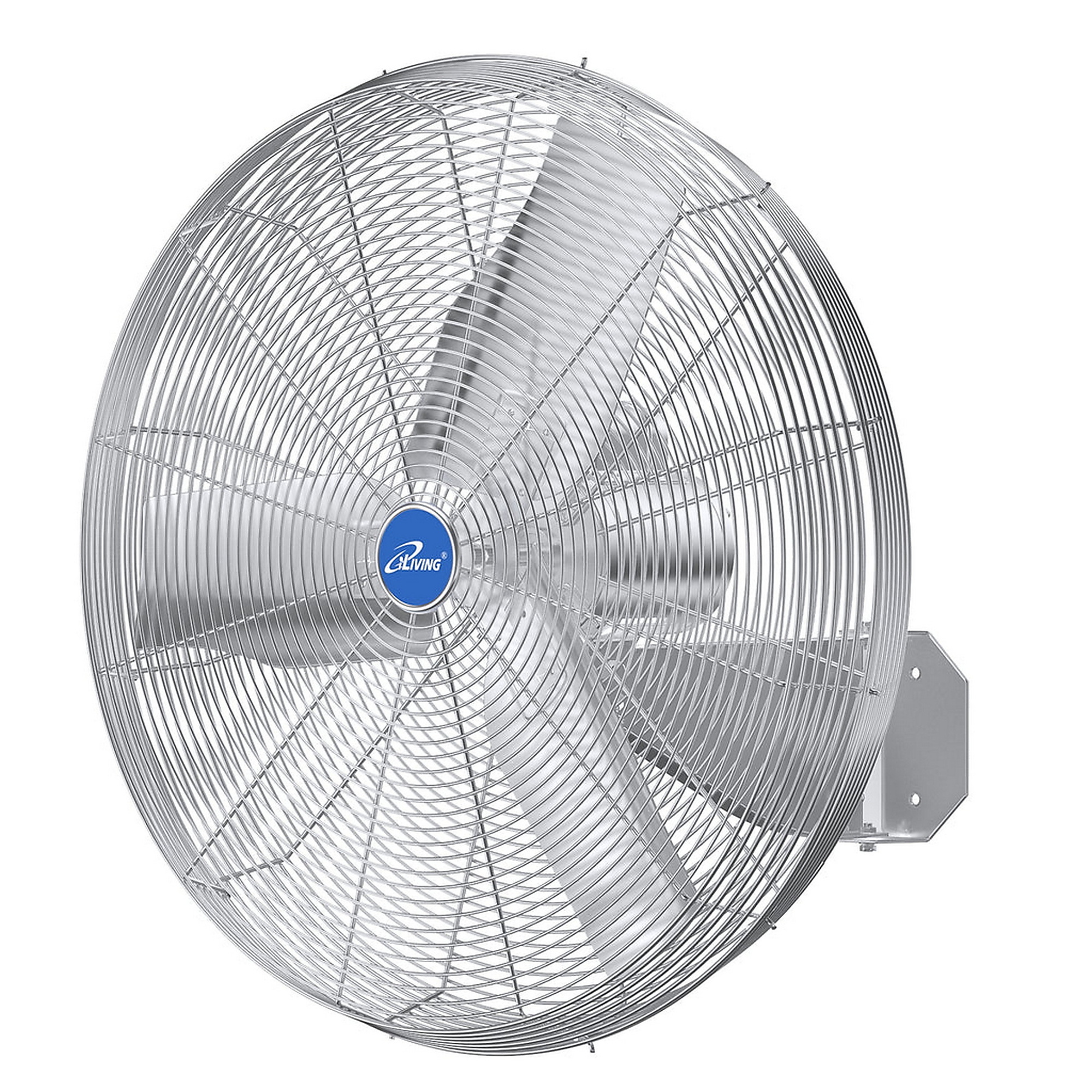 Dr. Infrared Heater iLiving Wall Mounted Washdown Fan — 30in., 9600 CFM, 1/3 HP, Single Phase, 115/230V, Model# ILG8WD30-1W